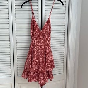 Pink Lily romper